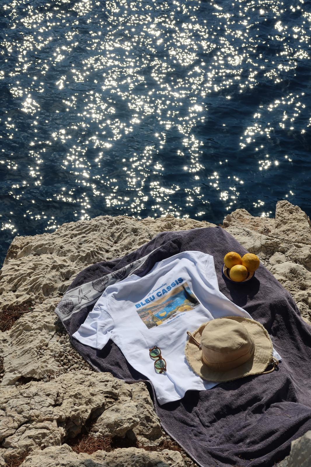 Tee-Shirt BLEU CASSIS