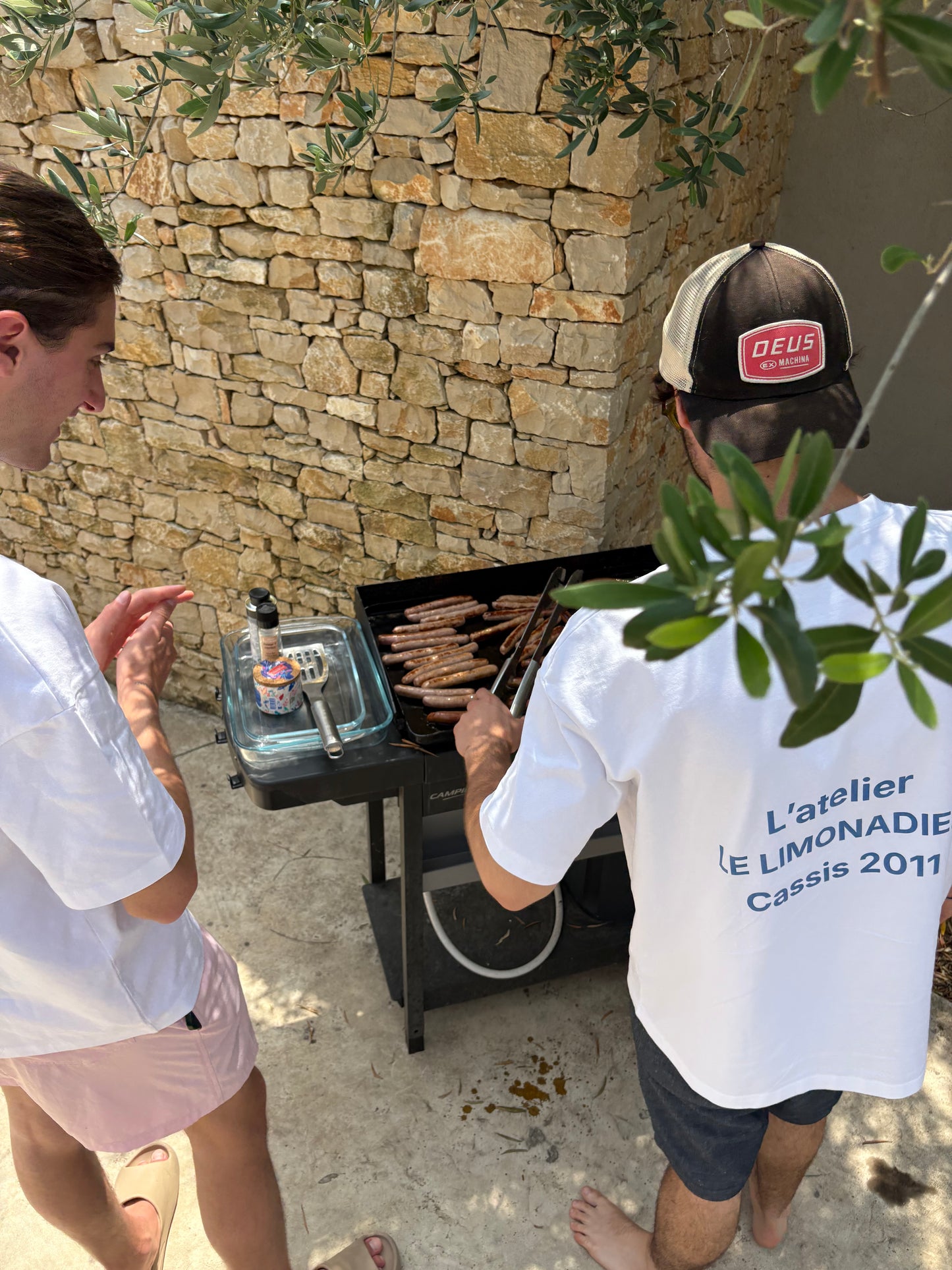 Tee-Shirt BLEU CASSIS