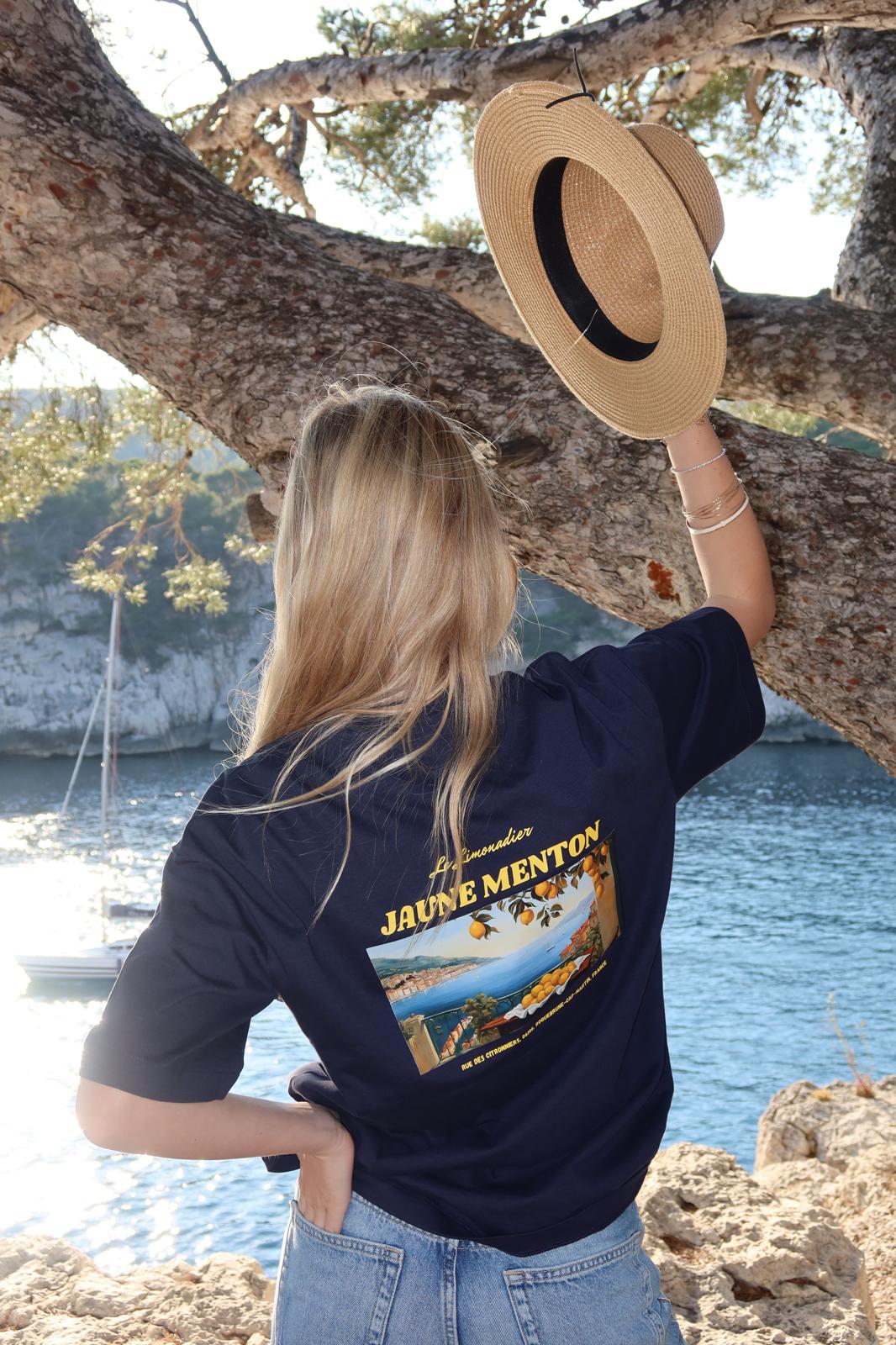 Tee-Shirt JAUNE MENTON